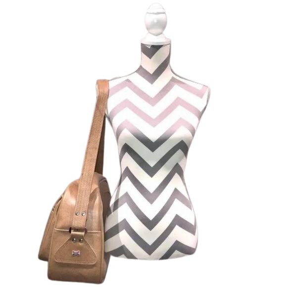 American Tourister Vintage 1960's Soft Shell Light Tan Retro Travel Bag RARE - Picture 3 of 16